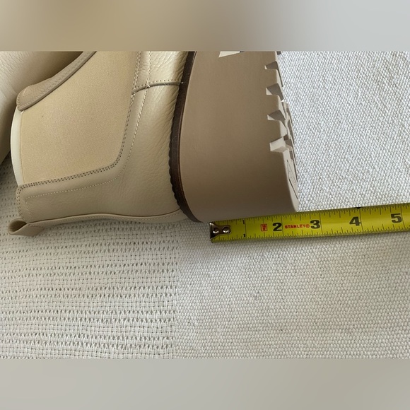 Nordstrom Tan Chunky Ankle Booties - Picture 3 of 9